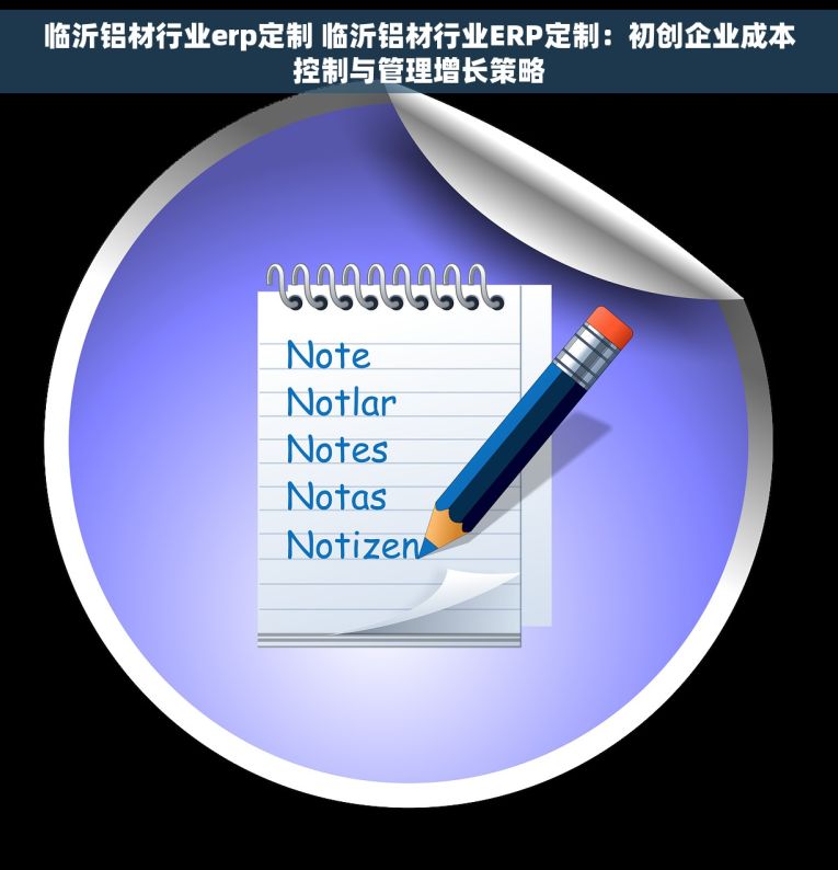 临沂铝材行业erp定制 临沂铝材行业ERP定制：初创企业成本控制与管理增长策略