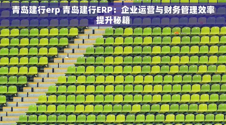 青岛建行erp 青岛建行ERP：企业运营与财务管理效率提升秘籍