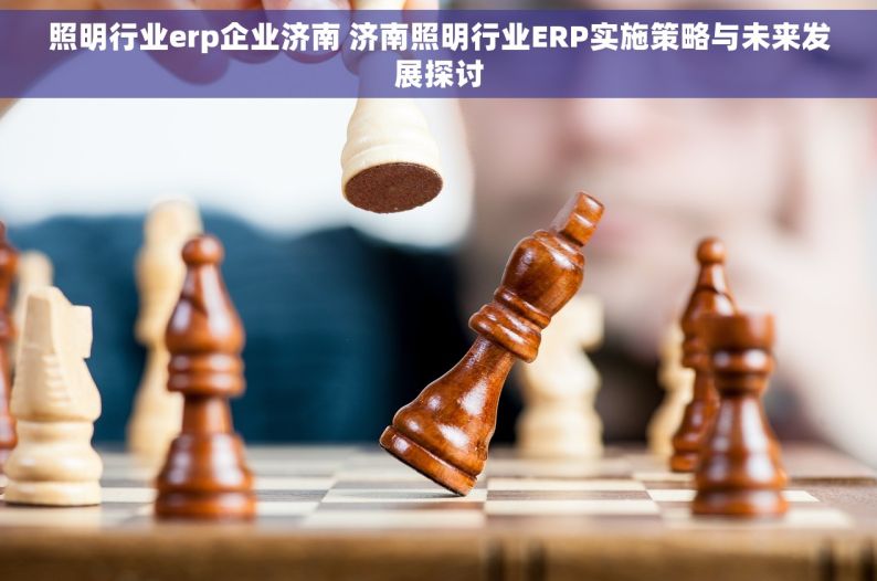 照明行业erp企业济南 济南照明行业ERP实施策略与未来发展探讨