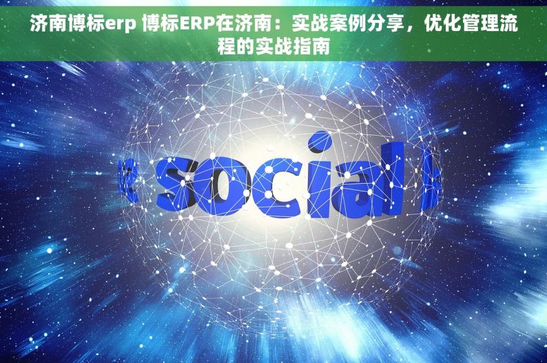 济南博标erp 博标ERP在济南：实战案例分享，优化管理流程的实战指南