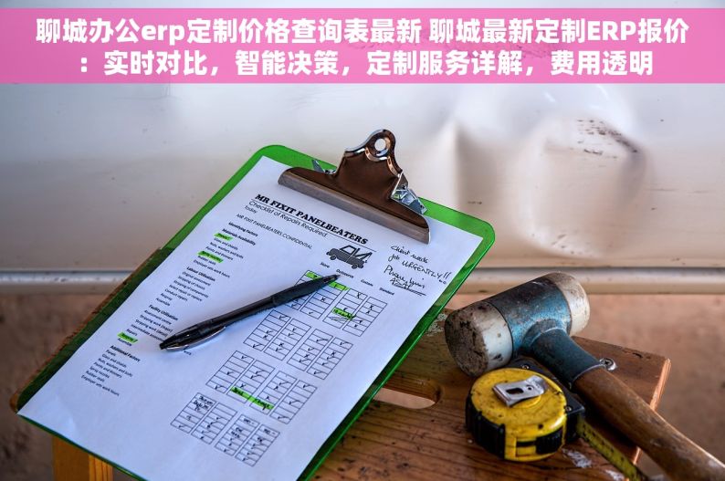 聊城办公erp定制价格查询表最新 聊城最新定制ERP报价：实时对比，智能决策，定制服务详解，费用透明