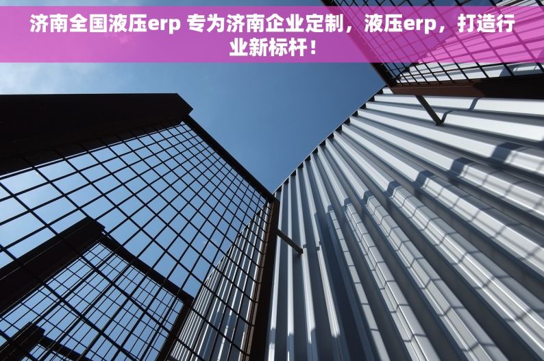 济南全国液压erp 专为济南企业定制，液压erp，打造行业新标杆！