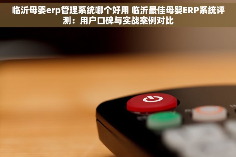 临沂母婴erp管理系统哪个好用 临沂最佳母婴ERP系统评测：用户口碑与实战案例对比