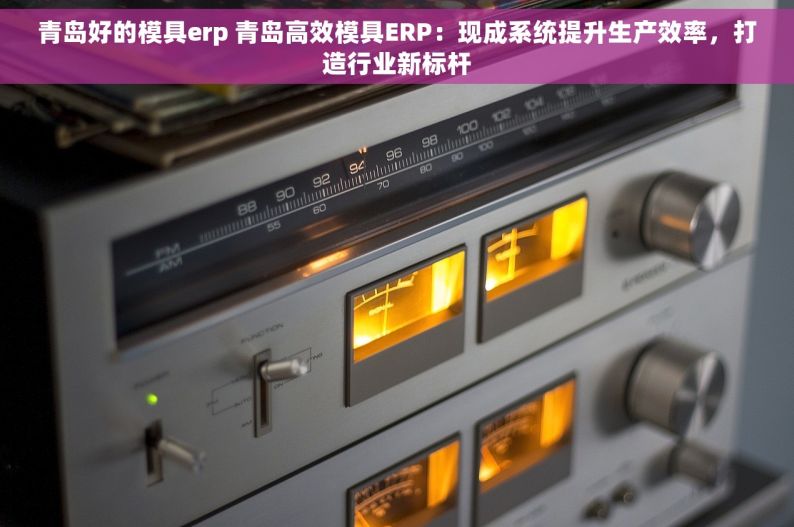 青岛好的模具erp 青岛高效模具ERP：现成系统提升生产效率，打造行业新标杆