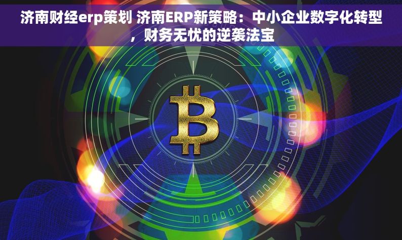 济南财经erp策划 济南ERP新策略：中小企业数字化转型，财务无忧的逆袭法宝