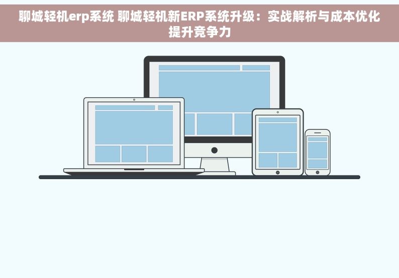 聊城轻机erp系统 聊城轻机新ERP系统升级：实战解析与成本优化提升竞争力