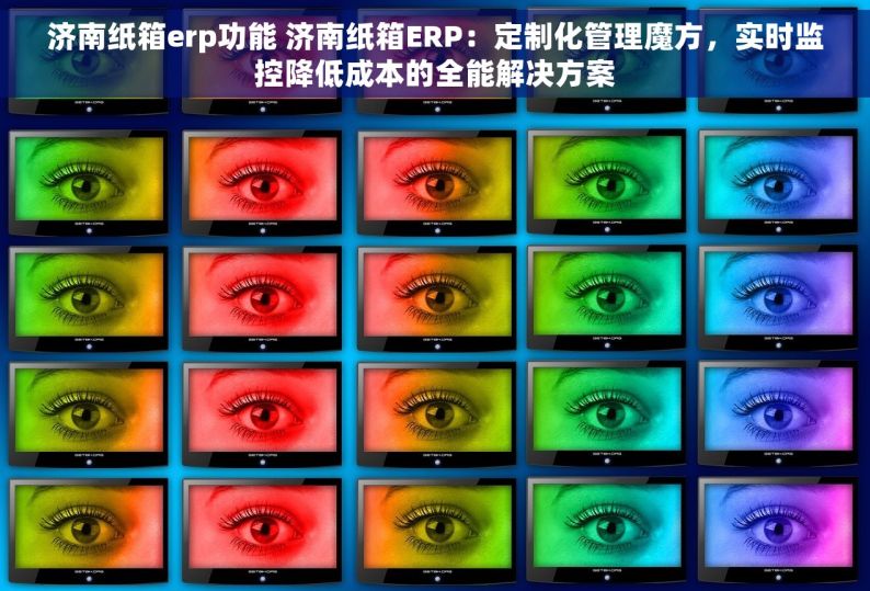 济南纸箱erp功能 济南纸箱ERP：定制化管理魔方，实时监控降低成本的全能解决方案