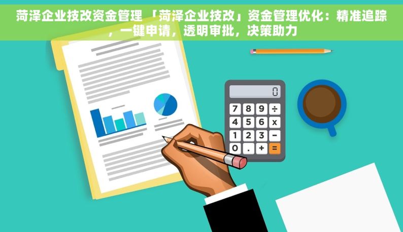 菏泽企业技改资金管理 「菏泽企业技改」资金管理优化：精准追踪，一键申请，透明审批，决策助力