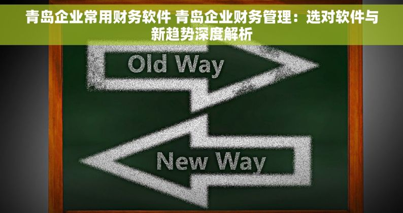 青岛企业常用财务软件 青岛企业财务管理：选对软件与新趋势深度解析