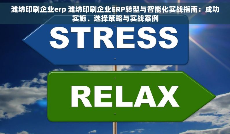 潍坊印刷企业erp 潍坊印刷企业ERP转型与智能化实战指南：成功实施、选择策略与实战案例