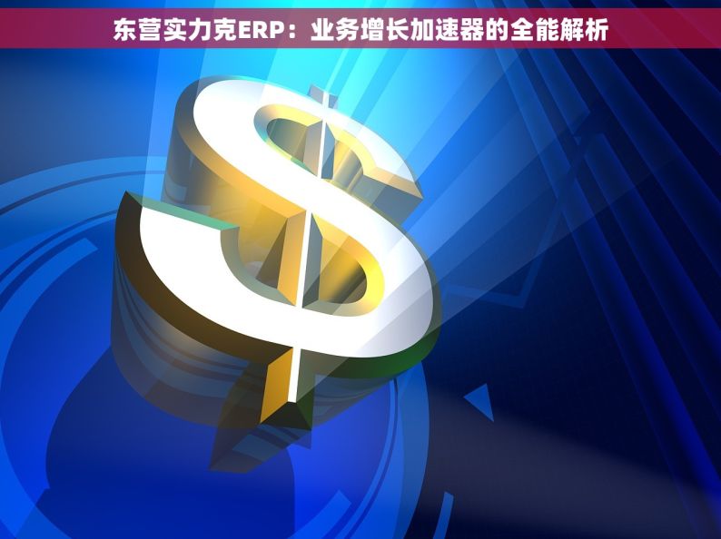 东营实力克ERP：业务增长加速器的全能解析