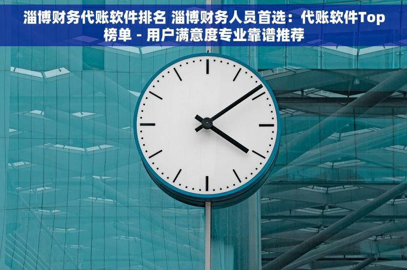 淄博财务代账软件排名 淄博财务人员首选：代账软件Top榜单 - 用户满意度专业靠谱推荐