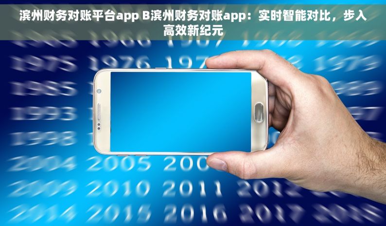 滨州财务对账平台app B滨州财务对账app：实时智能对比，步入高效新纪元