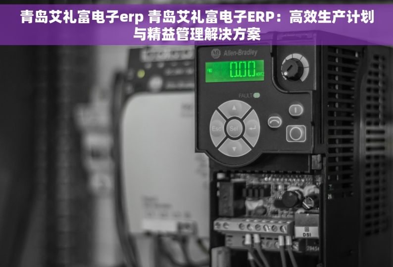 青岛艾礼富电子erp 青岛艾礼富电子ERP：高效生产计划与精益管理解决方案