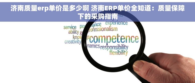 济南质量erp单价是多少啊 济南ERP单价全知道：质量保障下的采购指南