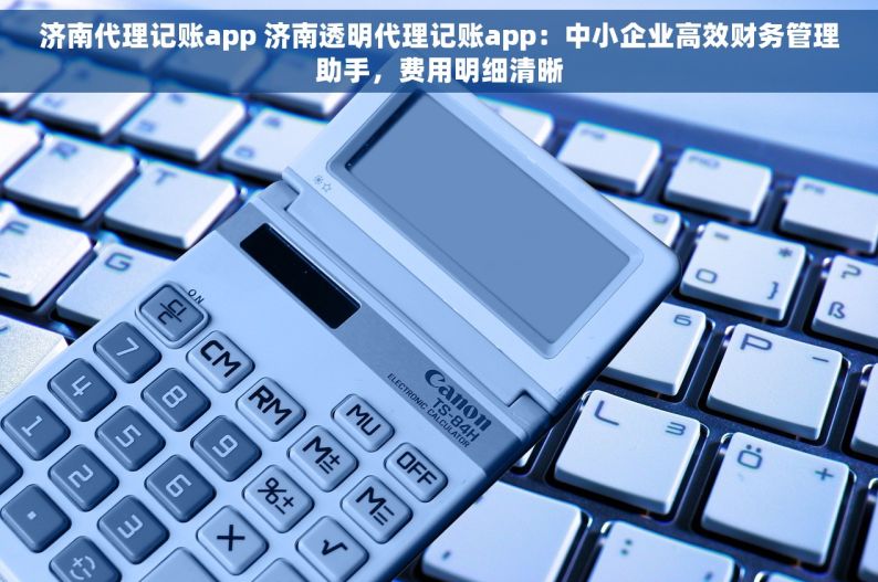 济南代理记账app 济南透明代理记账app：中小企业高效财务管理助手，费用明细清晰