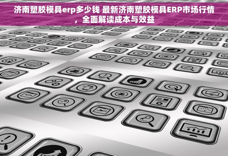 济南塑胶模具erp多少钱 最新济南塑胶模具ERP市场行情，全面解读成本与效益