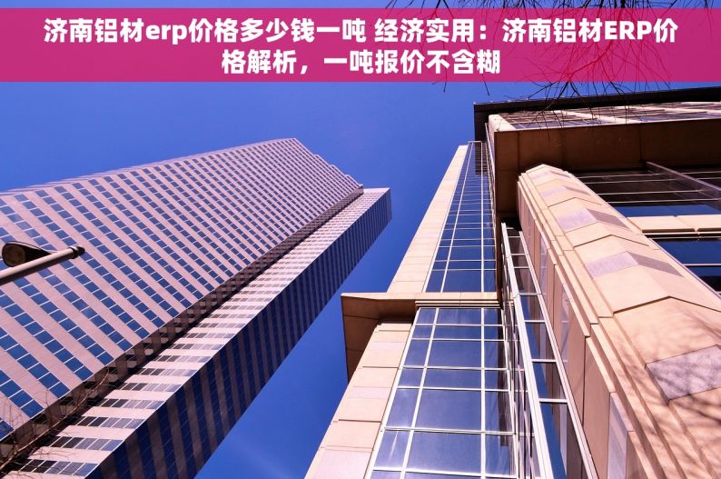 济南铝材erp价格多少钱一吨 经济实用：济南铝材ERP价格解析，一吨报价不含糊