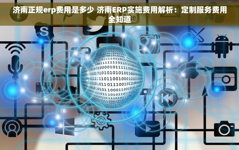 济南正规erp费用是多少 济南ERP实施费用解析：定制服务费用全知道