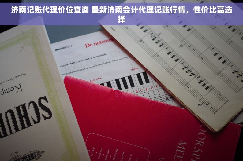 济南记账代理价位查询 最新济南会计代理记账行情，性价比高选择