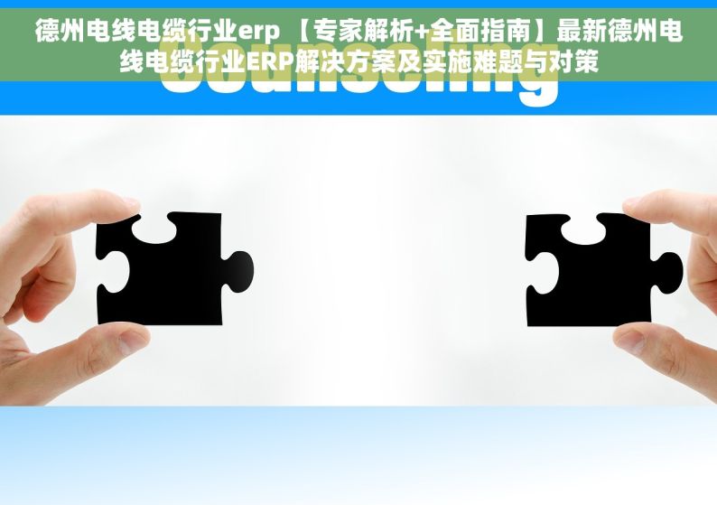 德州电线电缆行业erp 【专家解析+全面指南】最新德州电线电缆行业ERP解决方案及实施难题与对策