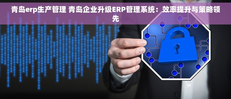 青岛erp生产管理 青岛企业升级ERP管理系统：效率提升与策略领先