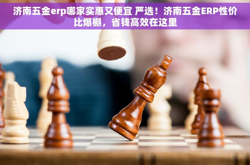 济南五金erp哪家实惠又便宜 严选！济南五金ERP性价比爆棚，省钱高效在这里