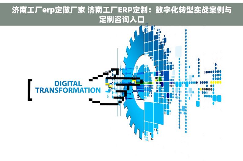 济南工厂erp定做厂家 济南工厂ERP定制：数字化转型实战案例与定制咨询入口