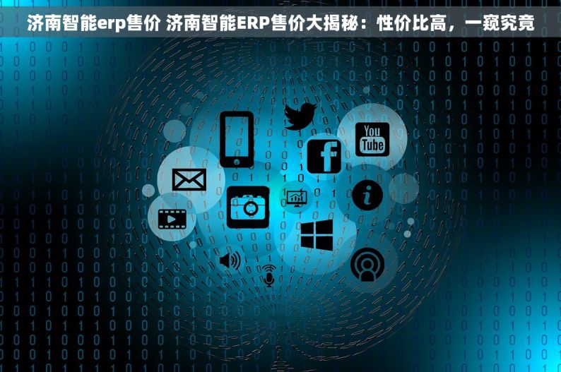 济南智能erp售价 济南智能ERP售价大揭秘：性价比高，一窥究竟