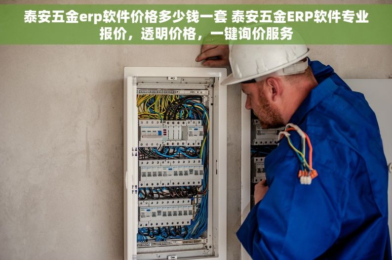 泰安五金erp软件价格多少钱一套 泰安五金ERP软件专业报价，透明价格，一键询价服务