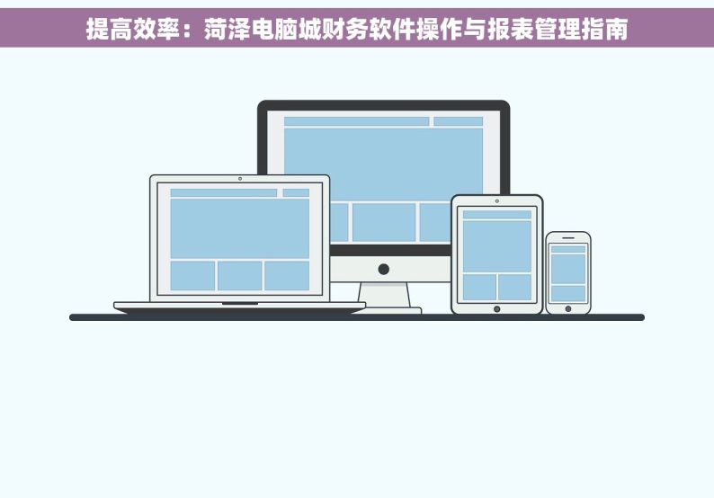 提高效率：菏泽电脑城财务软件操作与报表管理指南