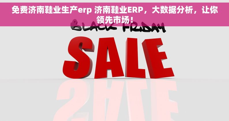 免费济南鞋业生产erp 济南鞋业ERP，大数据分析，让你领先市场！