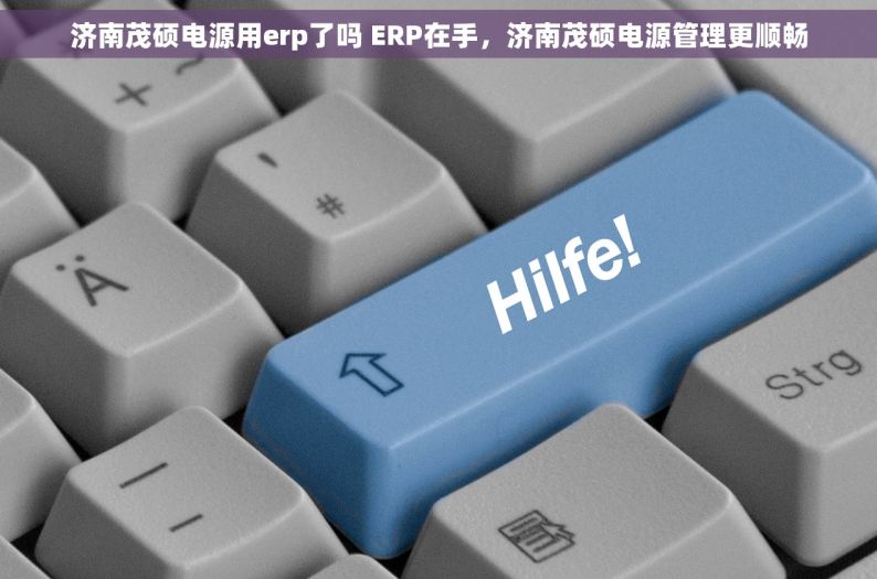 济南茂硕电源用erp了吗 ERP在手，济南茂硕电源管理更顺畅