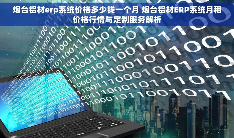 烟台铝材erp系统价格多少钱一个月 烟台铝材ERP系统月租价格行情与定制服务解析