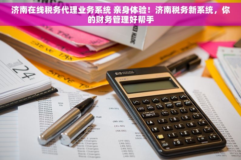 济南在线税务代理业务系统 亲身体验！济南税务新系统，你的财务管理好帮手