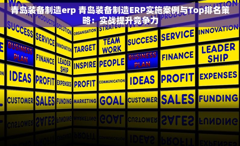 青岛装备制造erp 青岛装备制造ERP实施案例与Top排名策略：实战提升竞争力