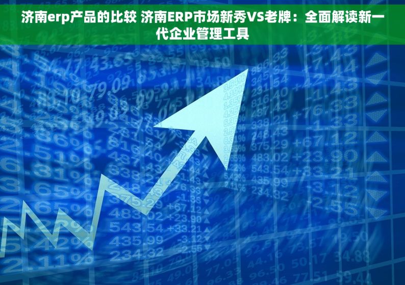 济南erp产品的比较 济南ERP市场新秀VS老牌：全面解读新一代企业管理工具