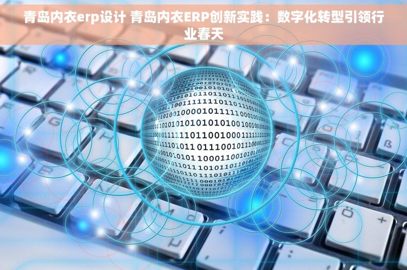 青岛内衣erp设计 青岛内衣ERP创新实践：数字化转型引领行业春天