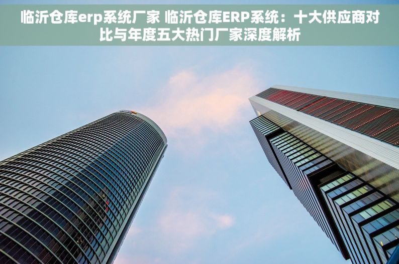 临沂仓库erp系统厂家 临沂仓库ERP系统：十大供应商对比与年度五大热门厂家深度解析