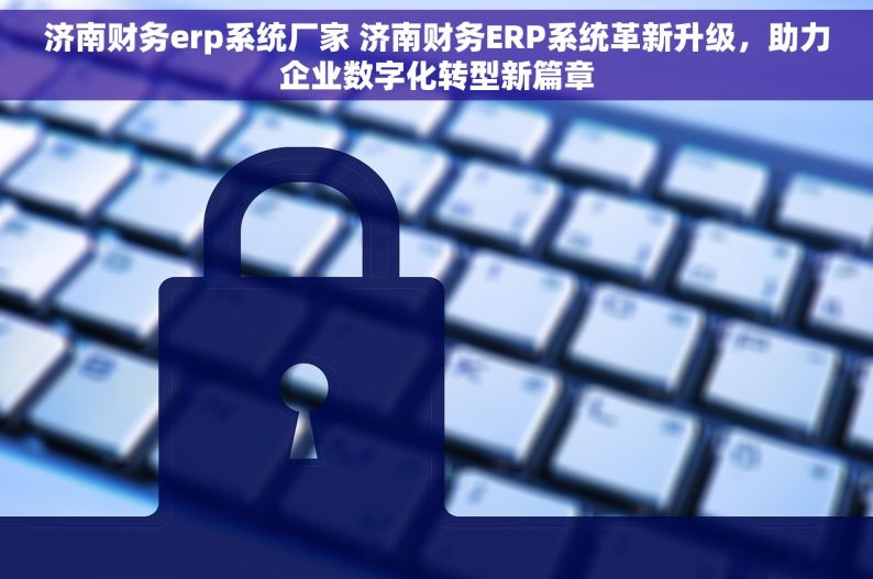 济南财务erp系统厂家 济南财务ERP系统革新升级，助力企业数字化转型新篇章