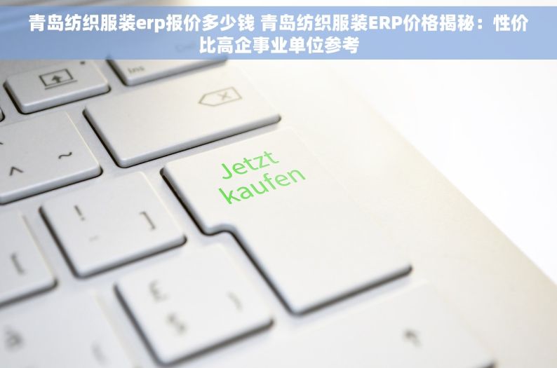 青岛纺织服装erp报价多少钱 青岛纺织服装ERP价格揭秘：性价比高企事业单位参考