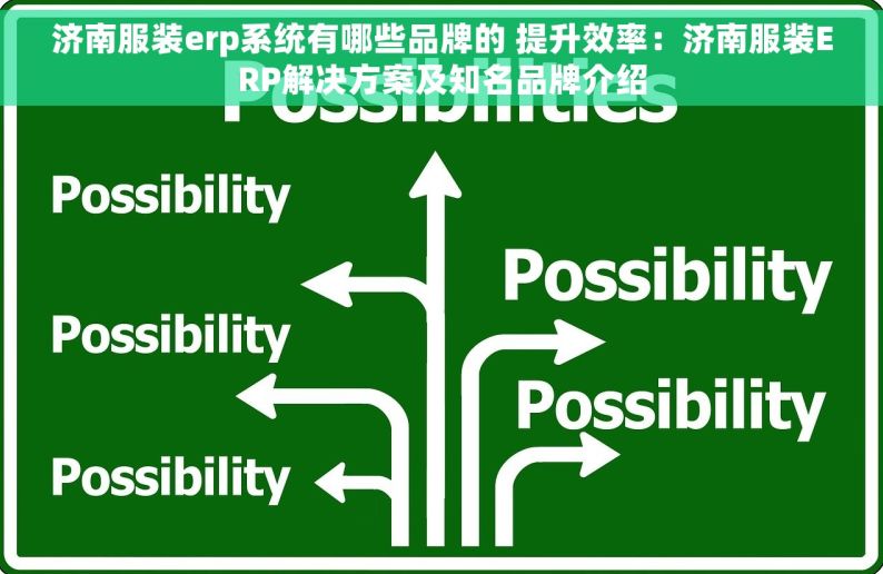 济南服装erp系统有哪些品牌的 提升效率：济南服装ERP解决方案及知名品牌介绍