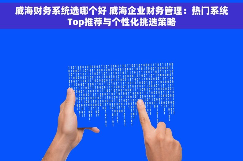 威海财务系统选哪个好 威海企业财务管理：热门系统Top推荐与个性化挑选策略