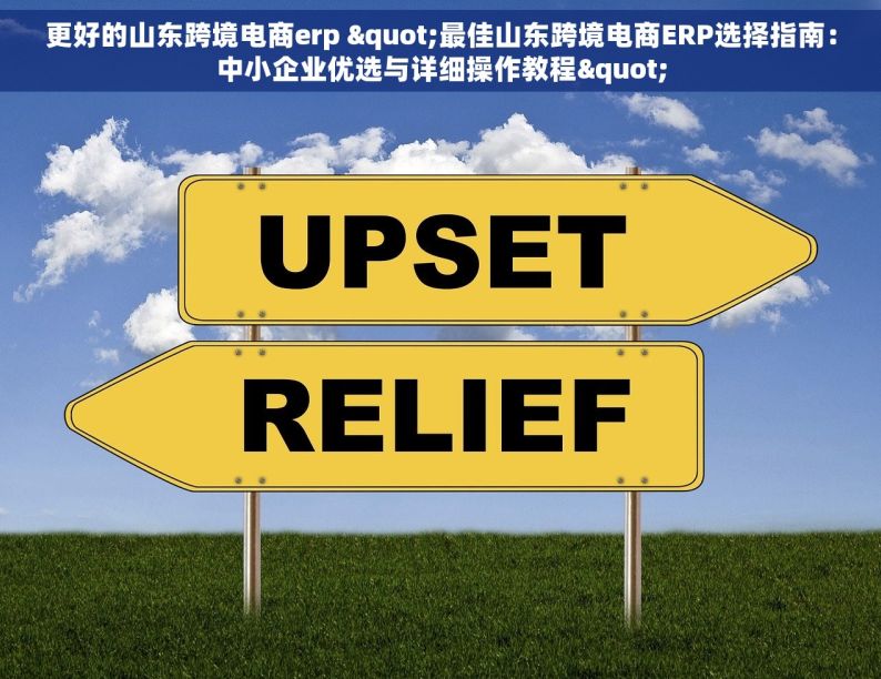 更好的山东跨境电商erp "最佳山东跨境电商ERP选择指南：中小企业优选与详细操作教程"