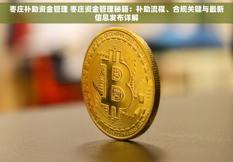 枣庄补助资金管理 枣庄资金管理秘籍：补助流程、合规关键与最新信息发布详解