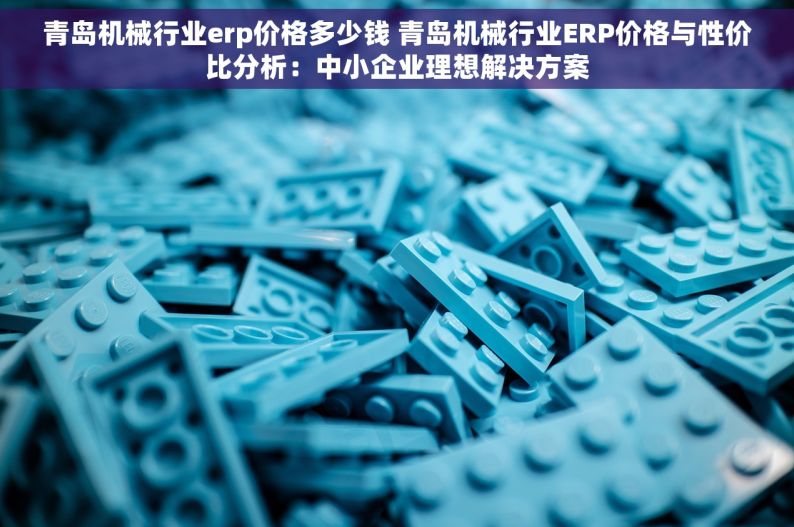 青岛机械行业erp价格多少钱 青岛机械行业ERP价格与性价比分析：中小企业理想解决方案