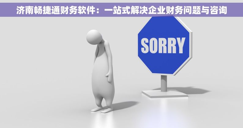 济南畅捷通财务软件：一站式解决企业财务问题与咨询