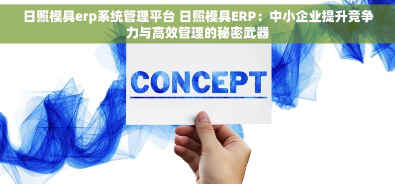 日照模具erp系统管理平台 日照模具ERP：中小企业提升竞争力与高效管理的秘密武器