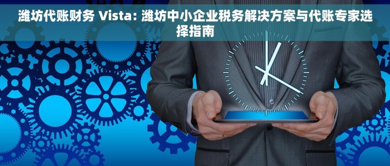 潍坊代账财务 Vista: 潍坊中小企业税务解决方案与代账专家选择指南