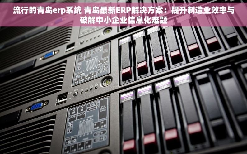 流行的青岛erp系统 青岛最新ERP解决方案：提升制造业效率与破解中小企业信息化难题